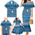 Yap Christmas Family Matching Mermaid Dress and Hawaiian Shirt Coat of Arms Beautiful Merry Xmas Snowflake LT03 - Polynesian Pride