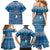 Yap Christmas Family Matching Mermaid Dress and Hawaiian Shirt Coat of Arms Beautiful Merry Xmas Snowflake LT03 - Polynesian Pride