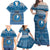 Yap Christmas Family Matching Off Shoulder Maxi Dress and Hawaiian Shirt Coat of Arms Beautiful Merry Xmas Snowflake LT03 - Polynesian Pride