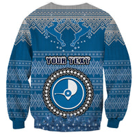 personalised-yap-christmas-sweatshirt-coat-of-arms-beautiful-merry-xmas-snowflake