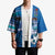 Personalised Cook Islands Va'a Race Kimono Te Tatau Tattoos Sporty Style Light Blue Color - Polynesian Pride