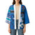 Personalised Cook Islands Va'a Race Kimono Te Tatau Tattoos Sporty Style Light Blue Color - Polynesian Pride