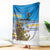 Cook Islands Va'a Race Blanket Te Tatau Tattoos Sporty Style Glory Blue Color - Polynesian Pride