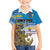 Personalised Cook Islands Va'a Race Family Matching Long Sleeve Bodycon Dress and Hawaiian Shirt Te Tatau Tattoos Sporty Style Glory Blue Color - Polynesian Pride