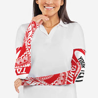 Personalised Tahiti Va'a Race Arm Sleeves Polynesian Tattoos Sporty Style - Polynesian Pride
