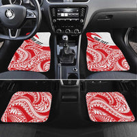 Personalised Tahiti Va'a Race Car Mats Polynesian Tattoos Sporty Style - Polynesian Pride