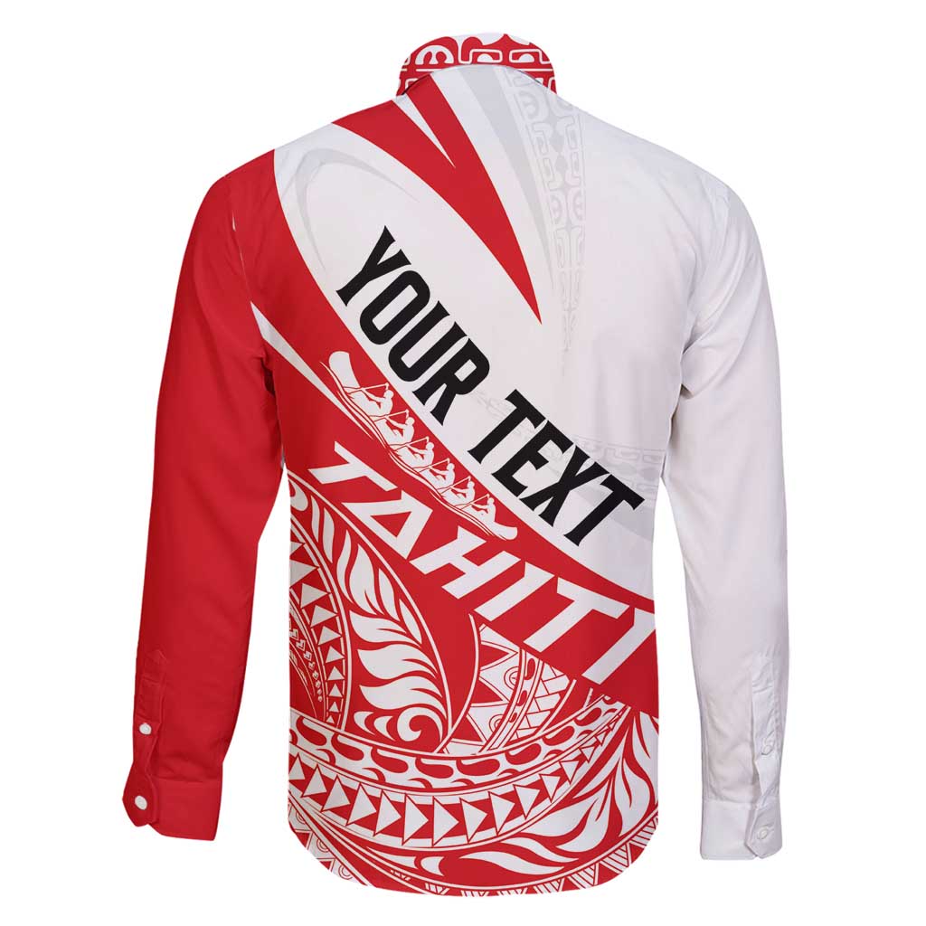 Personalised Tahiti Va'a Race Family Matching Tank Maxi Dress and Hawaiian Shirt Polynesian Tattoos Sporty Style - Polynesian Pride