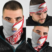 Tahiti Va'a Race Neck Gaiter Polynesian Tattoos Sporty Style - Polynesian Pride