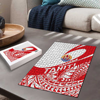 Tahiti Va'a Race Puzzle Polynesian Tattoos Sporty Style - Polynesian Pride