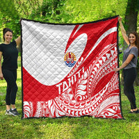 Tahiti Va'a Race Quilt Polynesian Tattoos Sporty Style - Polynesian Pride