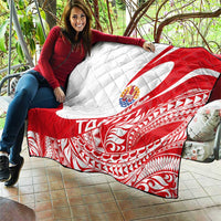 Tahiti Va'a Race Quilt Polynesian Tattoos Sporty Style - Polynesian Pride