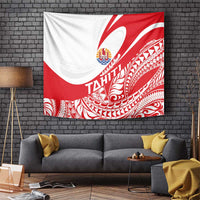 Tahiti Va'a Race Tapestry Polynesian Tattoos Sporty Style - Polynesian Pride