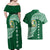 Tonga Lahaina High School Couples Matching Off Shoulder Maxi Dress and Hawaiian Shirt Traditional Ngatu and Polynesian Pattern LT03 - Polynesian Pride