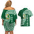 Tonga Lahaina High School Couples Matching Off Shoulder Short Dress and Hawaiian Shirt Traditional Ngatu and Polynesian Pattern LT03 - Polynesian Pride