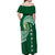 Tonga Lahaina High School Off Shoulder Maxi Dress Traditional Ngatu and Polynesian Pattern LT03 - Polynesian Pride