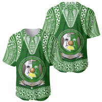 Tonga Liahona High School Baseball Jersey Traditional Ngatu and Polynesian Pattern LT03 - Polynesian Pride