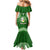 Tonga Liahona High School Mermaid Dress Traditional Ngatu and Polynesian Pattern LT03 - Polynesian Pride