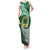 Tonga Saineha High School Tank Maxi Dress Traditional Ngatu and Polynesian Pattern LT03 Women Green - Polynesian Pride