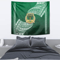 Tonga Saineha High School Tapestry Traditional Ngatu and Polynesian Pattern LT03 - Polynesian Pride
