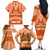 Tonga Tailulu College Family Matching Off Shoulder Long Sleeve Dress and Hawaiian Shirt Traditional Ngatu and Polynesian Pattern LT03 - Polynesian Pride