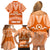 Tonga Tailulu College Family Matching Off Shoulder Short Dress and Hawaiian Shirt Traditional Ngatu and Polynesian Pattern LT03 - Polynesian Pride