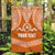 Tonga Tailulu College Garden Flag Traditional Ngatu and Polynesian Pattern LT03 Garden Flag Orange - Polynesian Pride