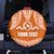 Tonga Tailulu College Spare Tire Cover Traditional Ngatu and Polynesian Pattern LT03 Orange - Polynesian Pride