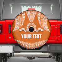 Tonga Tailulu College Spare Tire Cover Traditional Ngatu and Polynesian Pattern LT03 - Polynesian Pride