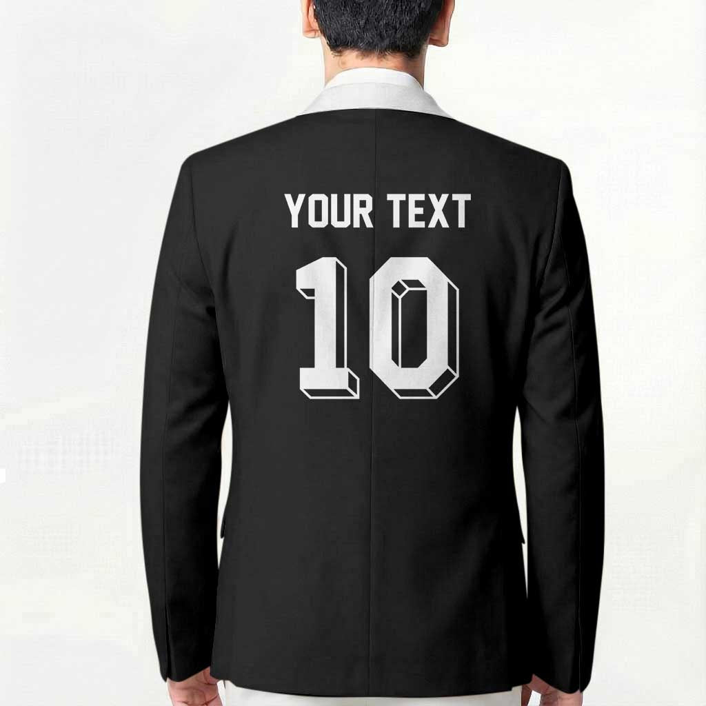 Custom Aotearoa Rugby Blazer Fern Blacks-Traditional Maori Motifs Design LT03 - Polynesian Pride