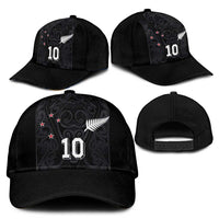 Custom Aotearoa Rugby Classic Cap Fern Blacks-Traditional Maori Motifs Design
