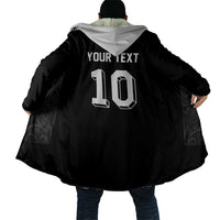 Custom Aotearoa Rugby Cloak Fern Blacks-Traditional Maori Motifs Design LT03 - Polynesian Pride
