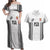 Fiji Rugby Warriors Couples Matching Off Shoulder Maxi Dress and Hawaiian Shirt Masi Tribal Pattern Go Champion 2024