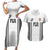 Fiji Rugby Warriors Couples Matching Short Sleeve Bodycon Dress and Hawaiian Shirt Masi Tribal Pattern Go Champion 2024