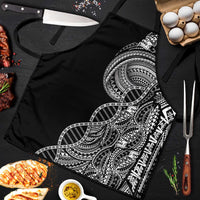 Samoan DNA Art Tattoo Apron Polynesian Pattern Black Color LT03 Black - Polynesian Pride