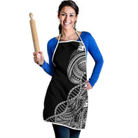 Samoan DNA Art Tattoo Apron Polynesian Pattern Black Color LT03 - Polynesian Pride