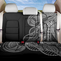 Samoan DNA Art Tattoo Back Car Seat Cover Polynesian Pattern Black Color LT03 One Size Black - Polynesian Pride