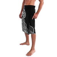 Samoan DNA Art Tattoo Lavalava Polynesian Pattern Black Color LT03 - Polynesian Pride