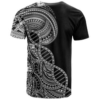 Samoan DNA Art Tattoo T Shirt Polynesian Pattern Black Color LT03 - Polynesian Pride