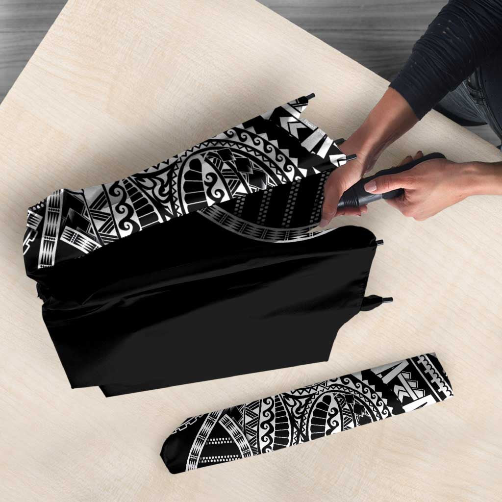 Samoan DNA Art Tattoo Umbrella Polynesian Pattern Black Color LT03 - Polynesian Pride