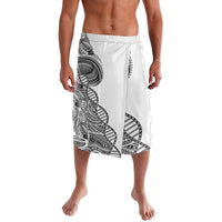 Samoan DNA Art Tattoo Lavalava Polynesian Pattern White Color LT03 White - Polynesian Pride