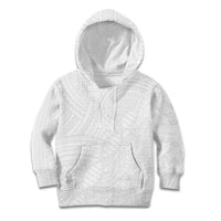 Samoan DNA Art Tattoo Kid Hoodie Polynesian Pattern All White LT03 Hoodie White - Polynesian Pride