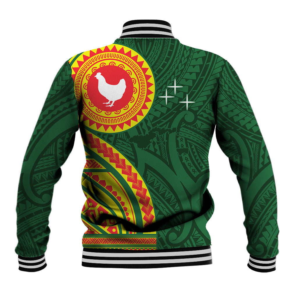Manu'a Cession Day Baseball Jacket Polynesian Pattern LT03 - Polynesian Pride