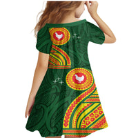 Manu'a Cession Day Family Matching Mermaid Dress and Hawaiian Shirt Polynesian Pattern LT03 - Polynesian Pride