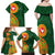 Manu'a Cession Day Family Matching Off Shoulder Maxi Dress and Hawaiian Shirt Polynesian Pattern