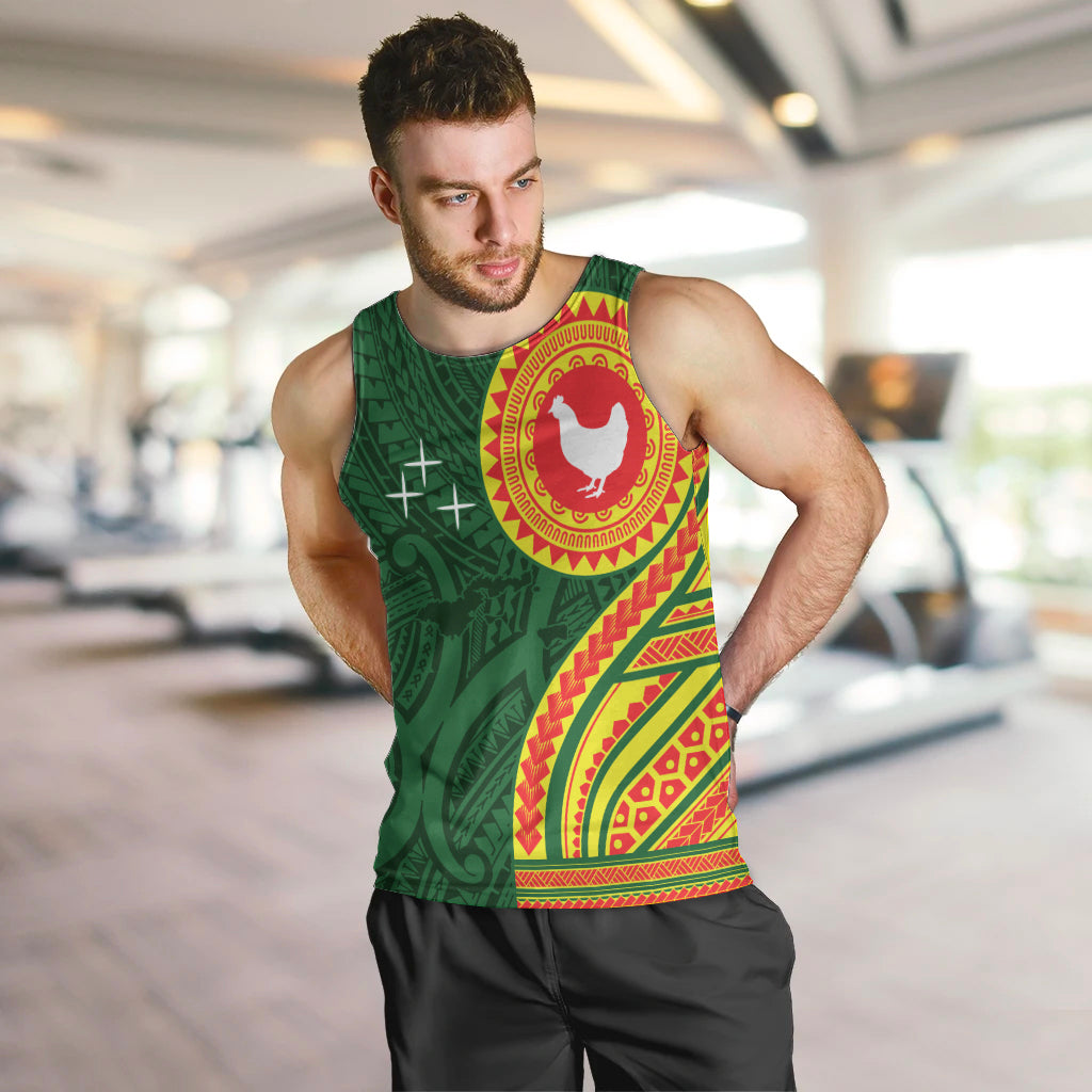 Manu'a Cession Day Men Tank Top Polynesian Pattern