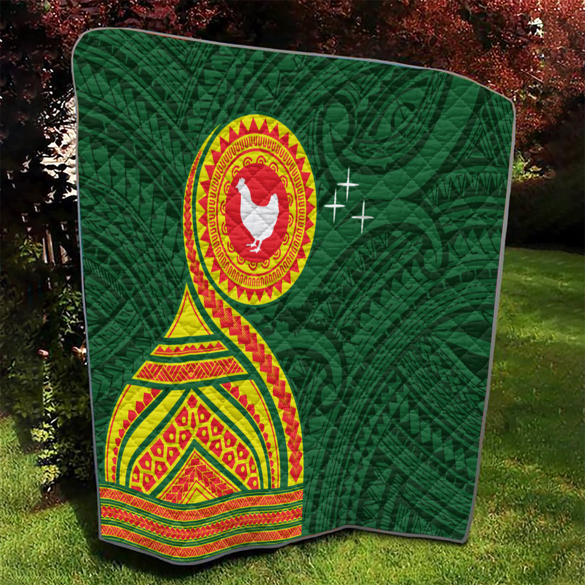 Manu'a Cession Day Quilt Polynesian Pattern