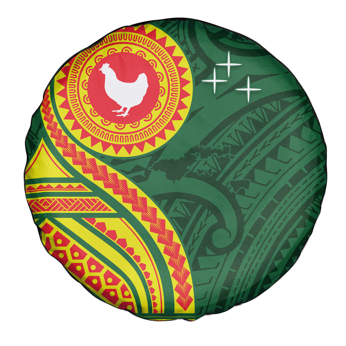 Manu'a Cession Day Spare Tire Cover Polynesian Pattern LT03 - Polynesian Pride