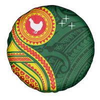 Manu'a Cession Day Spare Tire Cover Polynesian Pattern LT03 - Polynesian Pride
