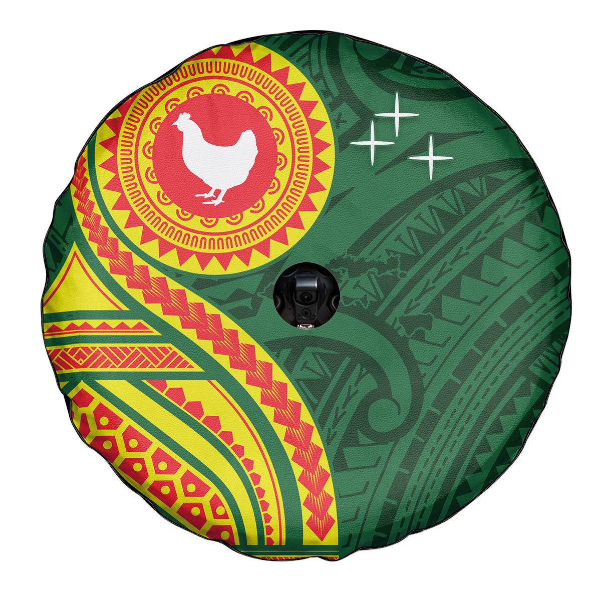Manu'a Cession Day Spare Tire Cover Polynesian Pattern LT03 - Polynesian Pride