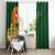 Manu'a Cession Day Window Curtain Polynesian Pattern